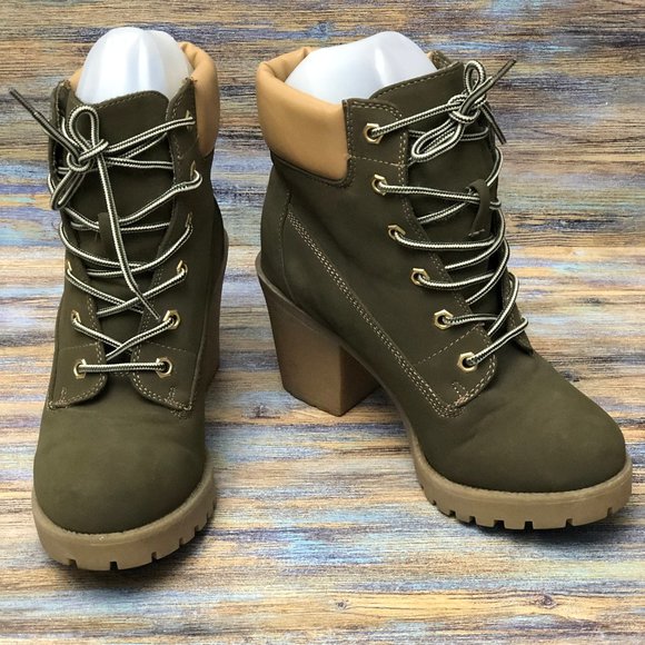 Zigi Soho Shoes - Zigi Soho Kiana Lace-up Heeled Boots Size 6
